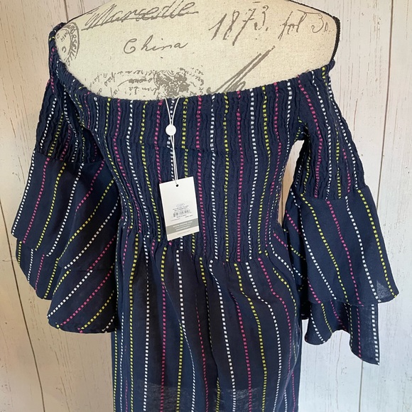 Mud Pie off the shoulder dress NWT - Picture 4 of 8